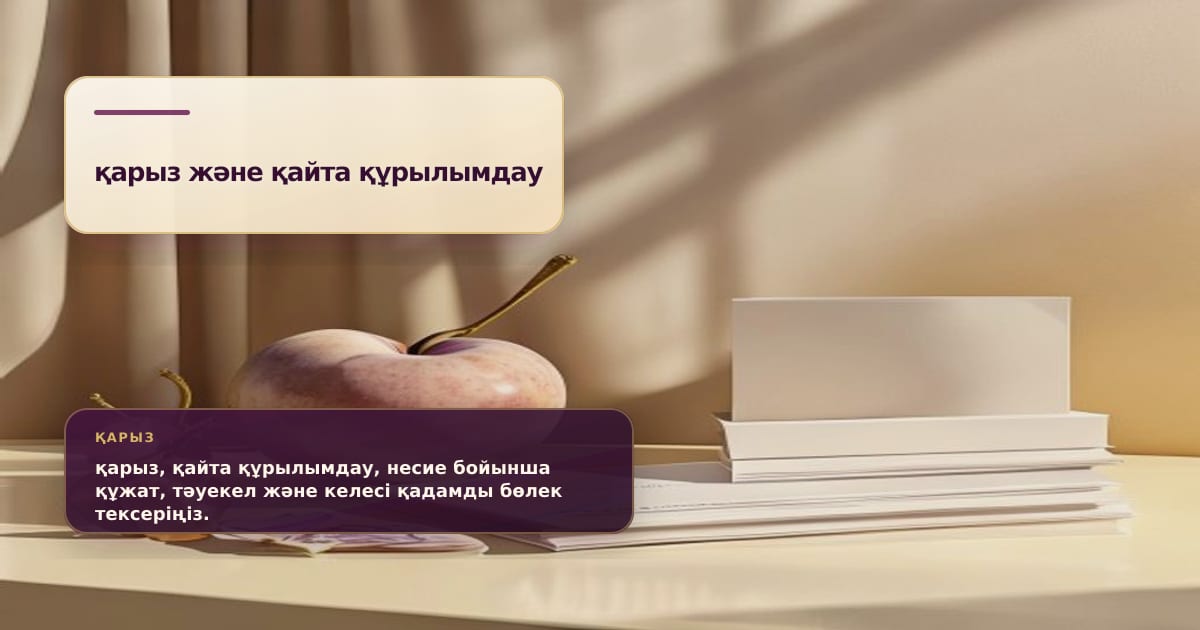 Премиальная редакционная иллюстрация к статье «Реструктуризация, кредитные каникулы и банкротство: чем отличаются варианты для должника»