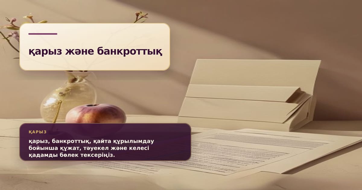 Премиальная редакционная иллюстрация к статье «Банкротство, реструктуризация и омбудсман: три маршрута до суда»